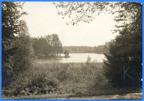 Walden, Ort mit Försterei und Bahnstation, Kreis Lyck Sybba, Tataren-See bei Lyck 