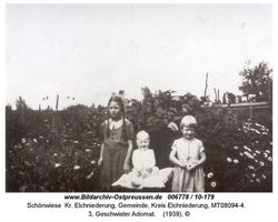 Schönwiese Kr. Elchniederung, Gemeinde, Kreis Elchniederung 