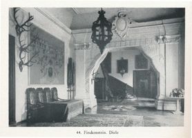 Finckenstein, Kreis Rosenberg Finckenstein, Schloß, Diele Финкенштайн, замок, холл