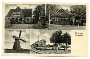Sillenfelde, Kreis Angerapp Schillehlen Kr. Angerapp, III, Gasthaus, Schule, Mühle, Sägewerk Шиллелен, р-н Ангерапп, III, трактир, школа, мельница, лесопилка
