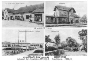 Adlersdorf, Ort, Kreis Lötzen 