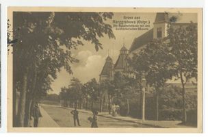 Treuburg, Kreis Treuburg Marggrabowa, Bahnhofstraße, Häuser 