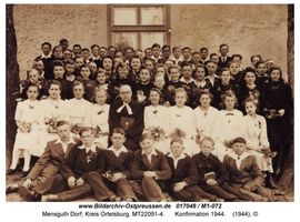 Mensguth Dorf, Kreis Ortelsburg  