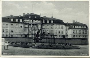 Gerdauen, Stadt und Bahnstation, Kreis Gerdauen 