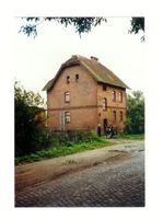 Tilsit, Stadt, Stadtkreis Tilsit Senteiner Straße Tilsit, Ortsteil Senteinen, Bahnwärterhaus am Übergang Senteiner Str. 