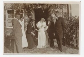 Obrotten, Kreis Samland Obrotten, Hochzeit Fritz Komm und Therese Kuhr 