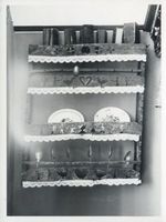 Labiau, Kreis Labiau Labiau, Heimatmuseum, Wandbord Alltagskunst und Gebrauchsgegenstände in Ostpreußen