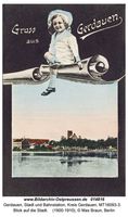 Gerdauen, Stadt und Bahnstation, Kreis Gerdauen  