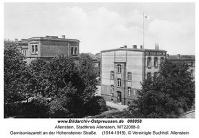 Allenstein, Stadtkreis Allenstein Hohensteiner Straße