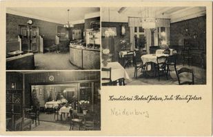 Neidenburg, Stadt, Kreis Neidenburg Neidenburg, Konditorei Найденбург, кондитерская