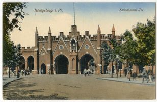 Königsberg (Pr.), Stadtkreis Königsberg Königsberg, Steindammer Tor X Königsberg, Steindammer Tor