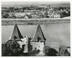 Marienburg, Westpr., Kreis Marienburg Marienburg i. Westpr., Wehrtürme des Brückentors III Marienburg, Schloß