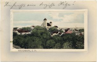 Rastenburg, Stadt, Kreis Rastenburg Rastenburg, Gesamtansicht mit St. Georg Rastenburg, Stadtansichten