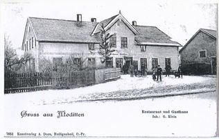 Moditten, Stadtkreis Königsberg Moditten, Restaurant und Gasthaus 