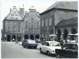 Allenstein, Stadtkreis Allenstein Allenstein - Olsztyn, Marktplatz, rechts Altes Rathaus II Allenstein, Altes Rathaus
