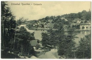 Rauschen Kr. Samland, Kreis Samland Rauschen Kr. Samland, Teichpartie X 