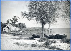 Narmeln, Kreis Elbing Narmeln, Am Haffstrand Нармельн, на берегу залива