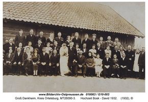 Groß Dankheim, Kreis Ortelsburg 