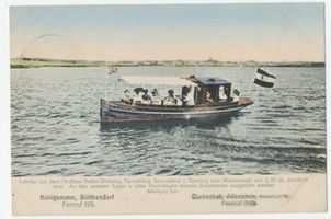  Okullsee, Ausflugsfahrt Allenstein, am Okullsee