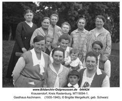 Krausendorf, Ort, Kreis Rastenburg 