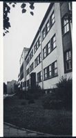 Memel, Stadt, Stadtkreis Memel Simon-Dach-Straße Memel, Simon-Dach-Straße, litauisches Gymnasium mit Anbau 