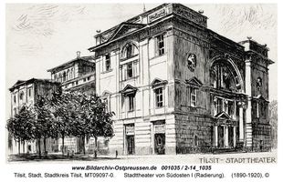 Tilsit, Stadt, Stadtkreis Tilsit Angerpromenade