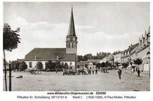 Schloßberg, Kreisstadt, Kreis Schloßberg 