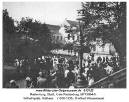 Rastenburg, Stadt, Kreis Rastenburg Adolf-Hitler-Platz