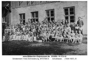 Schakendorf (Ostpr.), Kreis Elchniederung 