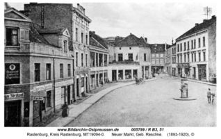 Rastenburg, Stadt, Kreis Rastenburg Neuer Markt 3 - 7