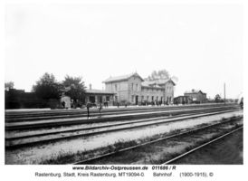 Rastenburg, Stadt, Kreis Rastenburg Bahnhofstraße