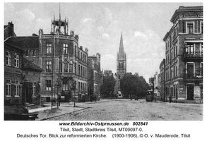 Tilsit, Stadt, Stadtkreis Tilsit Deutsches Tor  