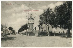 Lyck, Stadt, Kreis Lyck Lyck, Wasserturm und Präparandie 