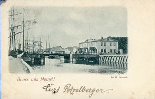 Memel, Stadt, Stadtkreis Memel Memel, Carlsbrücke 