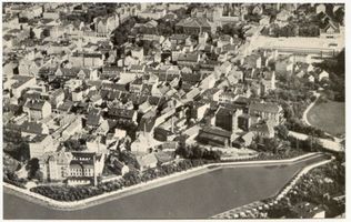 Insterburg, Stadt, Stadtkreis Insterburg Insterburg, Luftbild II Insterburg, Gesamtansichten, Luftaufnahmen