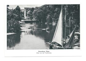 Braunsberg Kr. Braunsberg, Kreis Braunsberg Braunsberg, Blick von der Fischbrücke 