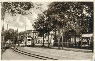 Königsberg (Pr.), Stadtkreis Königsberg Hermann-Göring-Straße (fr. Königsallee bzw. Labiauer Straße) Königsberg, Kalthof Königsallee II Кёнигсберг, Кальтхоф, Кёнигсаллее, II