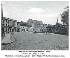 Labiau, Kreis Labiau Marktstraße  