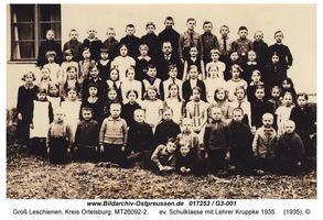 Groß Leschienen, Kreis Ortelsburg  