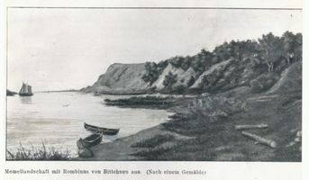 Rombinus, Kreis Tilsit-Ragnit Rombinus, Memellandschaft mit Rombinus von Bittehen aus Memellandschaft