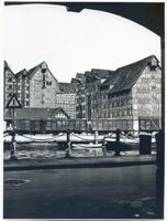 Königsberg (Pr.), Stadtkreis Königsberg Königsberg (Pr.), Speicher an der Lastadie - Blick aus der Pregelgasse Königsberg, Speicherviertel am Hundegatt (Lastadie)