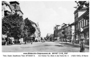 Tilsit, Stadt, Stadtkreis Tilsit Am Hohen Tor