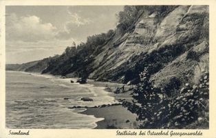  Samländische Steilküste bei Georgenswalde IV Samländische Steilküste