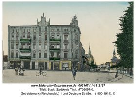 Tilsit, Stadt, Stadtkreis Tilsit Fletcherplatz 1
