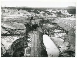 Palmnicken, Kreis Samland Palmnicken, Bernsteinwerk, Tagebau XVII Ostpreußen, Bernsteingewinnung und -verarbeitung