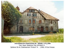 Tilsit, Stadt, Stadtkreis Tilsit Splitterer Straße 44