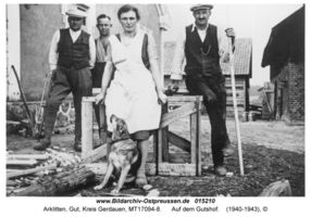 Arklitten, Gut, Kreis Gerdauen 