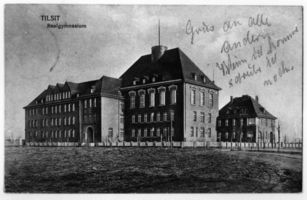 Tilsit, Stadt, Stadtkreis Tilsit Moltkestraße 16 Tilsit, Realgymnasium und Oberrealschule  IV 