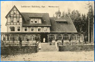 Heilsberg Kr. Heilsberg, Stadt, Kreis Heilsberg Heilsberg Kr. Heilsberg, Waldkurhaus Хайльсберг, уезд Хайльсберг, лесной курортный дом