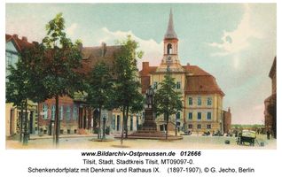 Tilsit, Stadt, Stadtkreis Tilsit Schenkendorfplatz